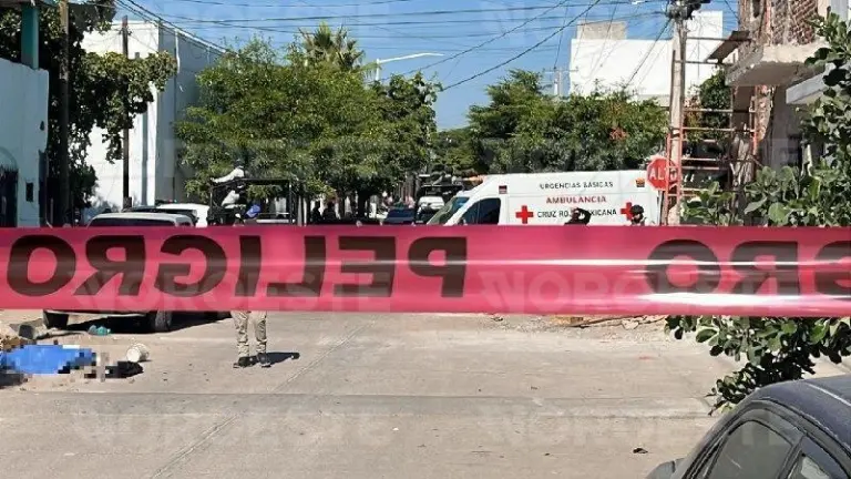 Paramédicos de la Cruz Roja revisaron a la víctima y confirmaron que ya no presentaba signos vitales.