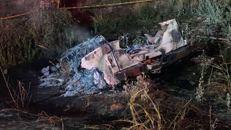Accidente ocurrido sobre la Maxipista, al sur de Culiacán