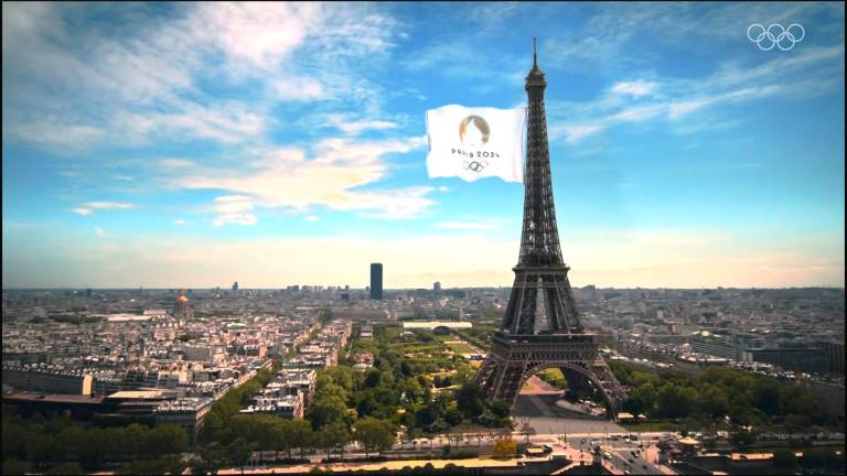 La capital de Francia ya se puso en modo Juegos Olímpicos 2024.