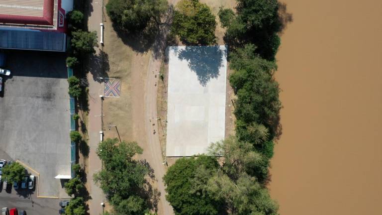 Espacio donde se está construyendo el skatepark en Culiacán.