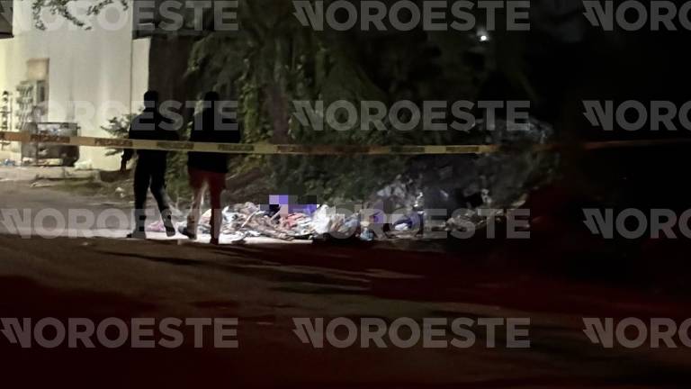 El hallazgo se reportó en la calle Bahía de la Paz casi esquina con Bahía de Colotepec.