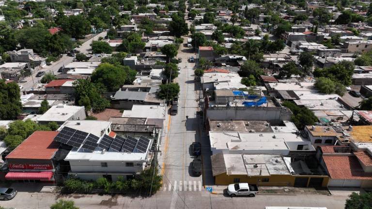 El el Gobierno de Sinaloa concluyó pavimentación de calles y rehabilitación de drenaje pluvial en Ahome.