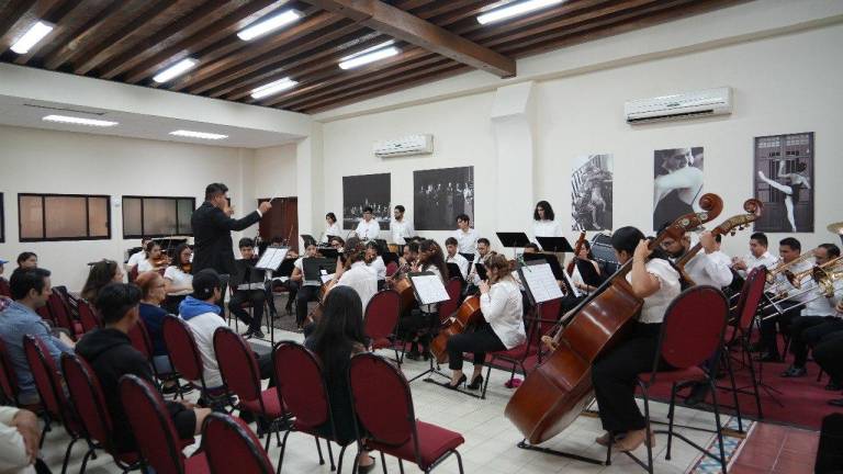 El concierto de la Orquesta Juvenil del Centro Municipal de las Artes, dirigida por el maestro Juan Carlos Chavarría Reyes.