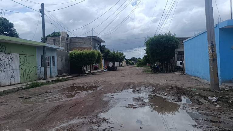 Varias zonas de Escuinapa pasaron la noche sin electricidad.