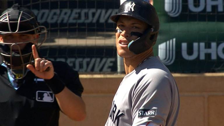 Aaron Judge estará 10 días fuera de actividad para los Yanquis.