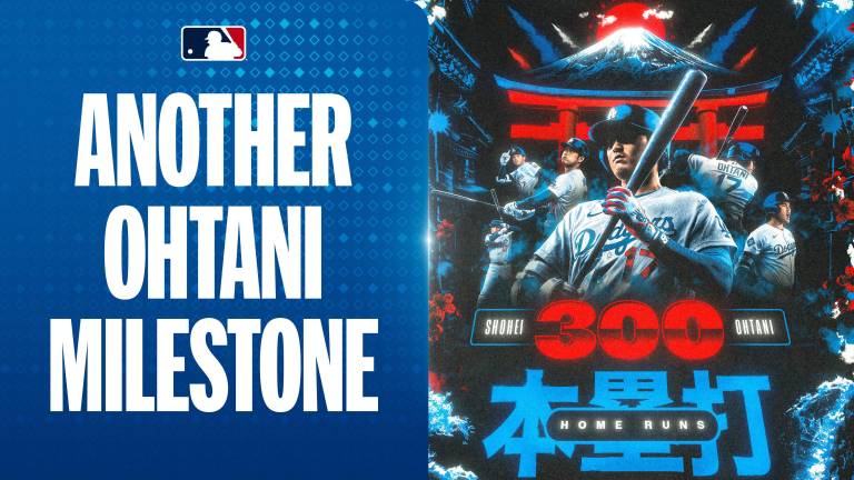 Shohei Ohtani ya llegó a los 300 jonrones en su paso por las Mayores.