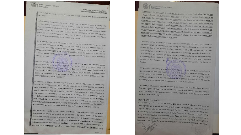 La Auditoría Superior del Estado ordenó a la Dirección de Investigación comenzar con las diligencias.