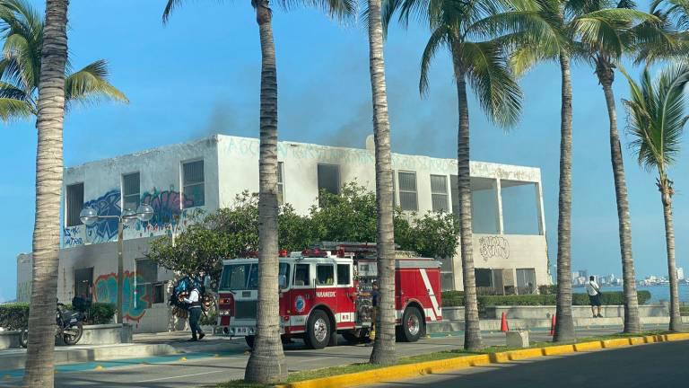 $!El pasado 1 de septiembre se registró un conato de incendio en ese edificio abandonado.
