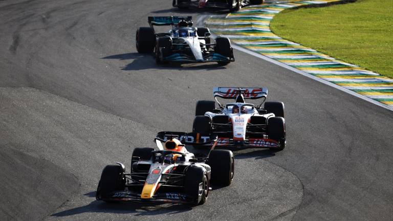 Checo Pérez termina quinto en el Sprint del Gran Premio de Brasil