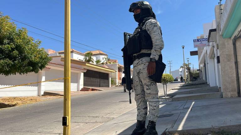 Uno de los domicilios que fue baleado la mañana de este viernes, se ubica en la colonia Colinas de San Miguel.