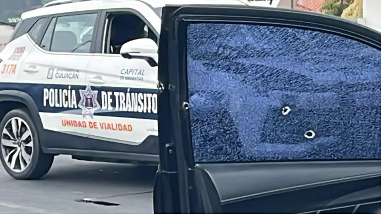En Culiacán un agente de Tránsito Municipal fue atacado a balazos.