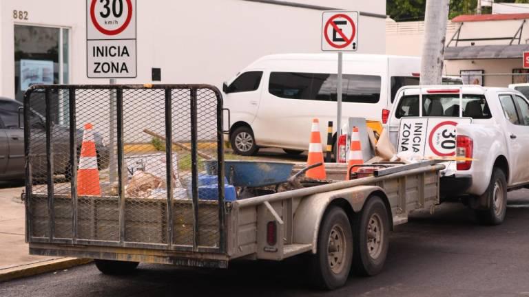 $!El Ayuntamiento de Culiacán puso en marcha el Proyecto Zona 30 en el centro de la ciudad.