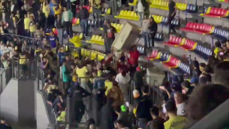 Hasta las hieleras volaron.