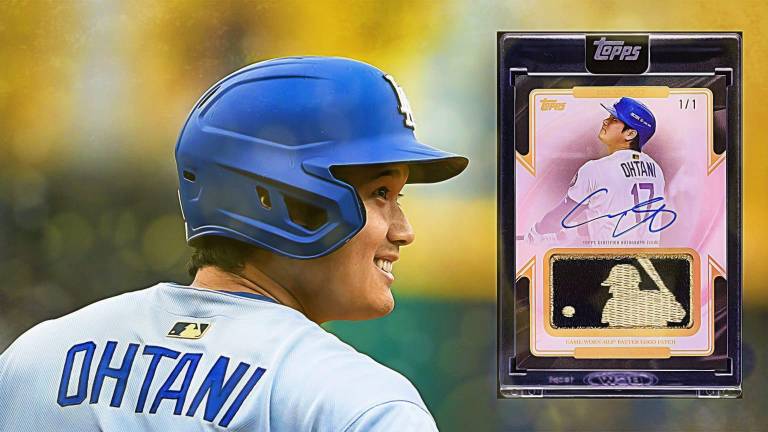 La Gold Logoman de Ohtani rompe récord con venta de 3 millones de dólares.