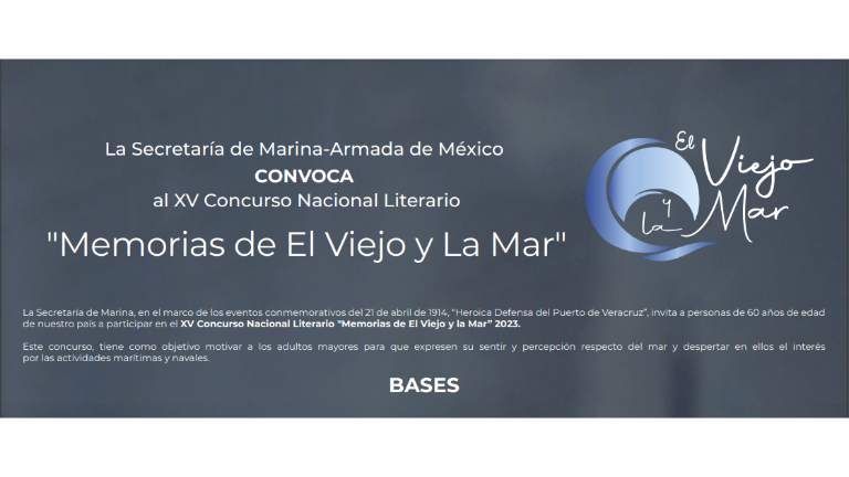 Convocatoria del Concurso Nacional Literario “Memorias de El Viejo y la Mar” 2023.