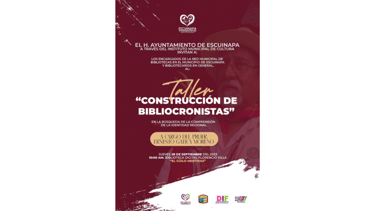 El evento dará inicio a las 10:00 horas en la Biblioteca Digital Florencio Villa “El Güilo Mentiras”, el jueves 28.