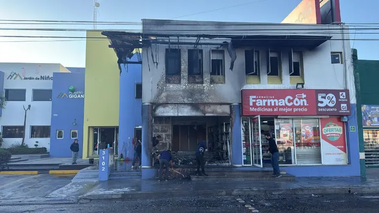 El inmueble se encuentra por el bulevar Lola Beltrán, en el cruce con la calle del Triunfo.