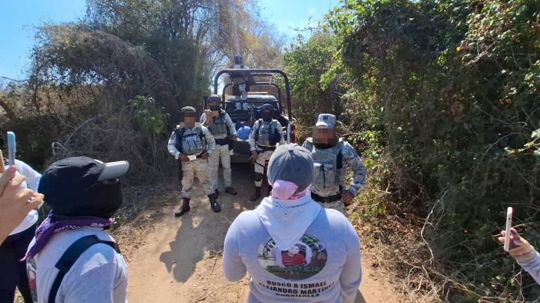 El lugar se mantiene vigilado por elementos del Ejército y GN.