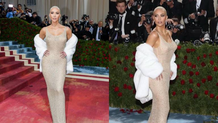 Kim Kardashian destroza el vestido de Marilyn Monroe luego de la Met Gala.