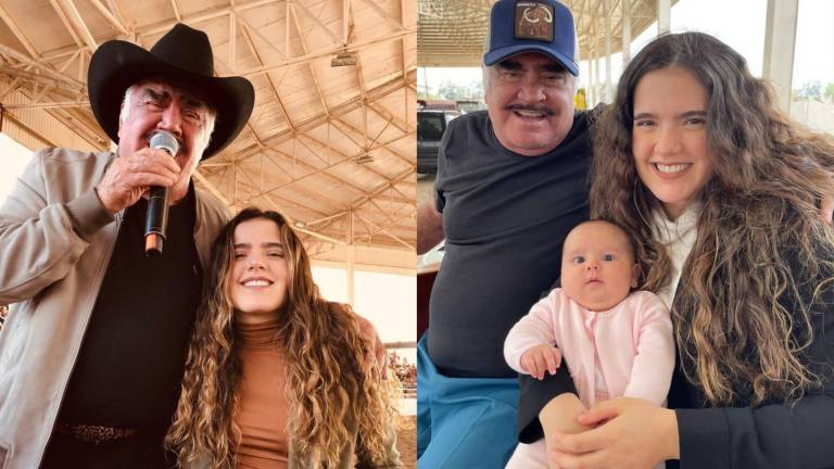 Camila Fernández comparte que ha habido avance en la salud de su abuelo Vicente Fernández.