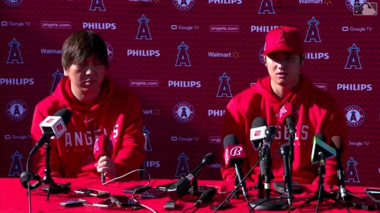 Shohei Ohtani no tiene definido su futuro en las Mayores.