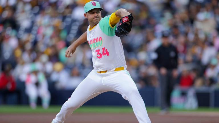 Michael King tuvo destellos de su calidad con los Padres, pero ahora se encuentra en el listado de agentes libres.