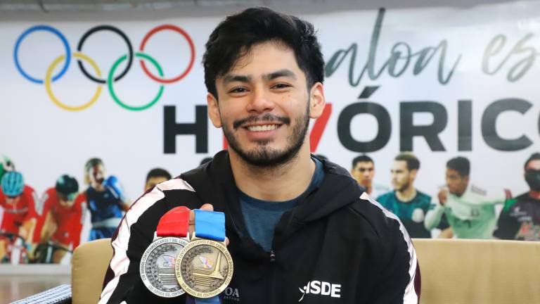 Jorge Adán Cárdenas regresa a Sinaloa con oro y apunta a Los Ángeles 2028.