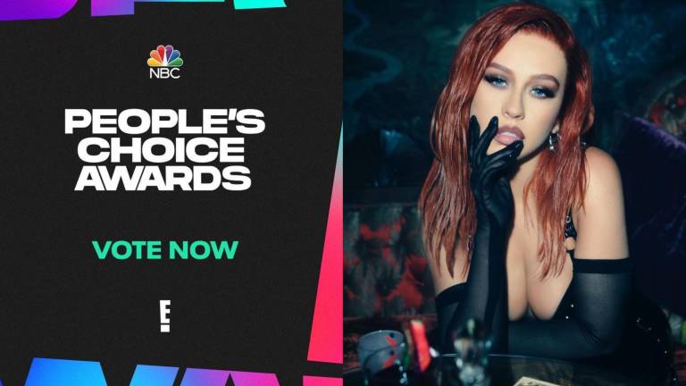 Hoy los premios People’s Choice Awards; se entregará el primer Music Icon a la artista Christina Aguilera.