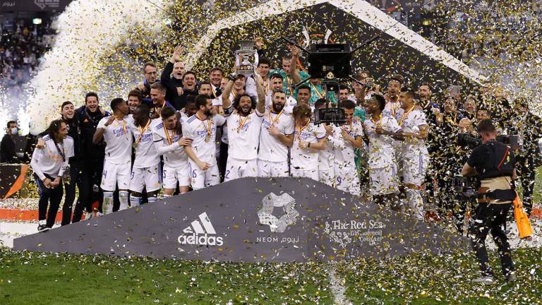 Real Madrid celebró en Arabia Saudí su doudécima Supercopa de España.