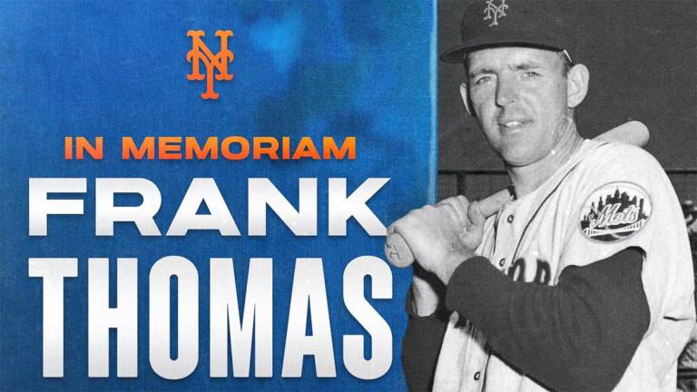 Frank J. Thomas tuvo actividad para varios equipos de las Grandes Ligas.