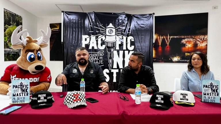 La Secretaría de Turismo de Sinaloa presenta el festival de tatuaje que se llevará a cabo en Mazatlán.