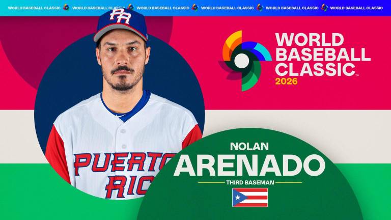 Nolan Arenado defenderá los colores de Puerto Rico en el Clásico Mundial de Beisbol.