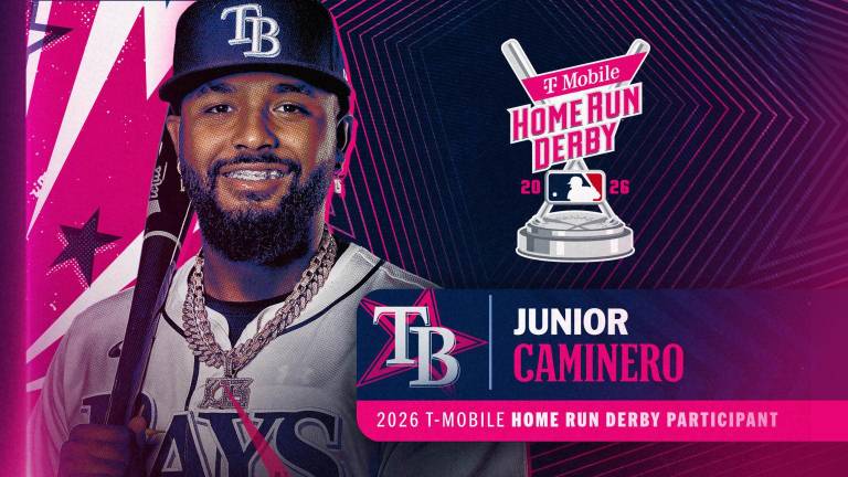 Junior Caminero volverá a competir en el Home Run Derby.