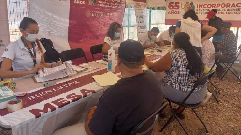 Entregarán tarjetas de pensión a adultos mayores de Escuinapa