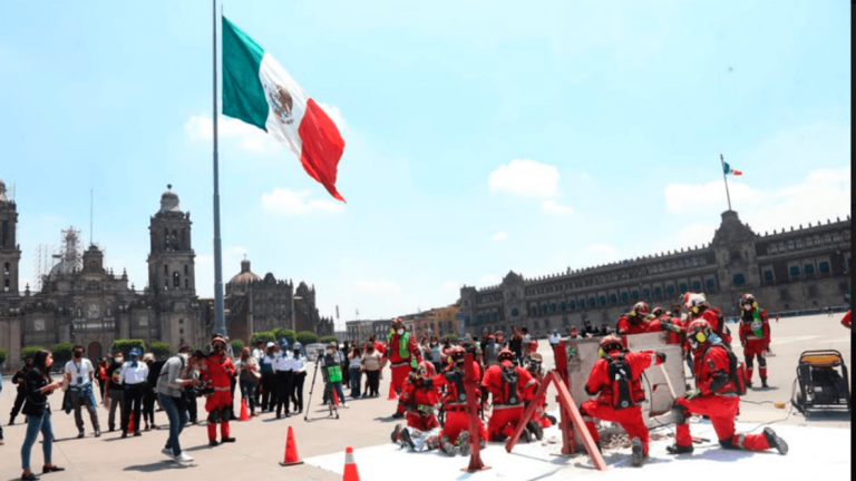 En punto de las 11:30 de este domingo 19 de septiembre se activaron los altavoces de la Ciudad de México con motivo del segundo simulacro de 2021.