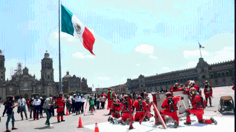 En punto de las 11:30 de este domingo 19 de septiembre se activaron los altavoces de la Ciudad de México con motivo del segundo simulacro de 2021.