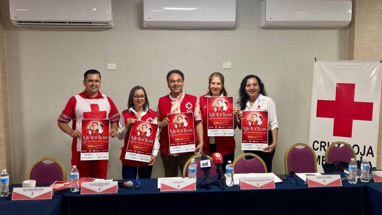 Como parte de las estrategias de recaudación de la Cruz Roja Mazatlán, se anunció el concierto “Melodías que salvan vidas”, en alianza con el Instituto de Cultura Municipal.