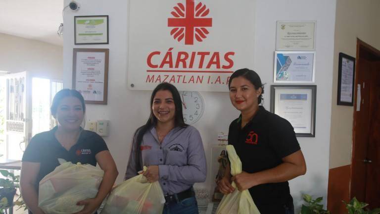 La Fundación Cáritas inició la campaña para la colecta de granos que se entrega a quienes más lo necesitan.