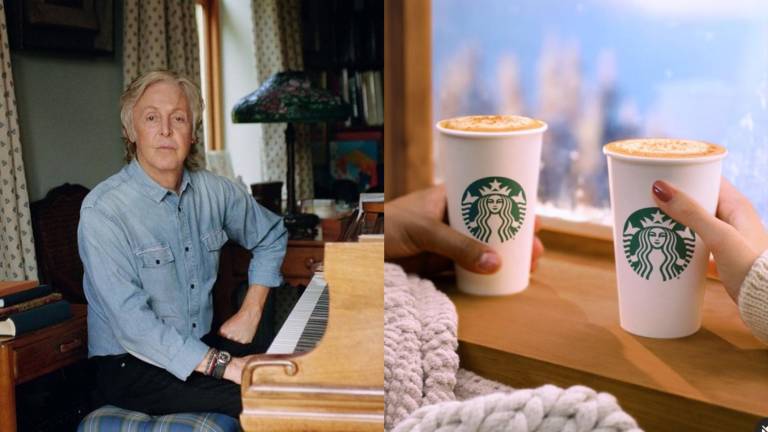 Paul McCartney le pide a Starbucks que deje de cobrar extra por leche de origen vegetal.