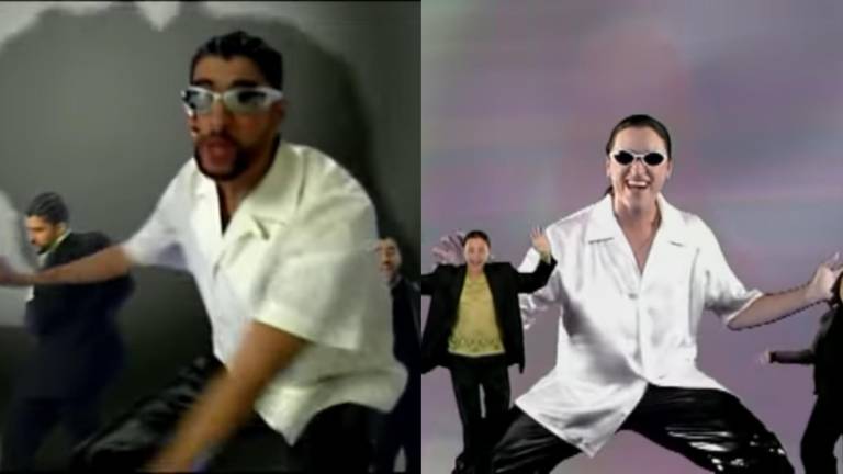 Bad Bunny copia videoclip de la década de un éxito de los 90.