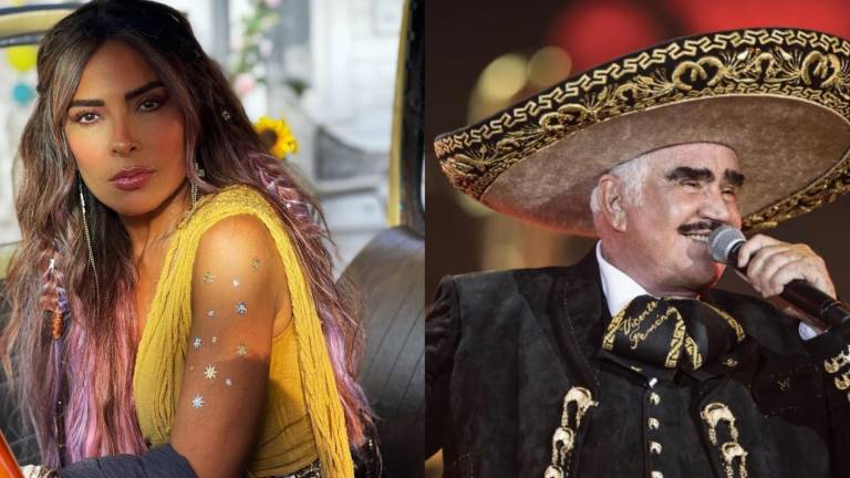 Gloria Trevi asegura que Vicente Fernández fue uno de los pocos que la apoyó cuando estuvo encarcelada.