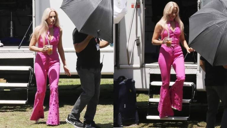 Nuevas fotos de Margot Robbie como ‘Barbie’ se filtran en redes sociales.
