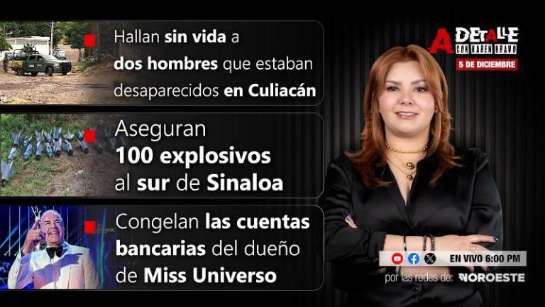 Ponte al día con las noticias que importan en Sinaloa