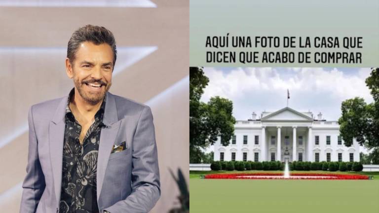Eugenio Derbez responde con humor a la supuesta compra de una mansión.