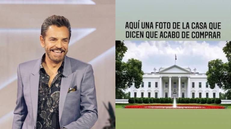 Eugenio Derbez responde con humor a la supuesta compra de una mansión.