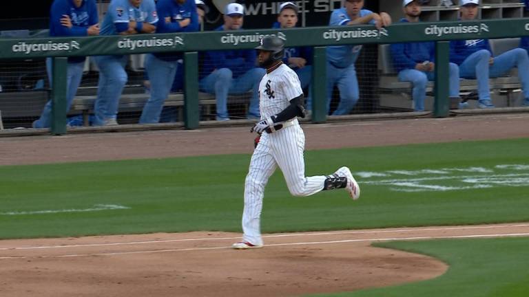 Luis Robert Jr. ha tenido un repunte en su nivel de juego con los Medias Blancas.