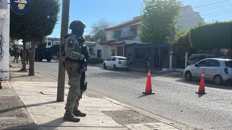 Una vivienda fue atacada a balazos en la Colonia 21 de Marzo, en Culiacán.
