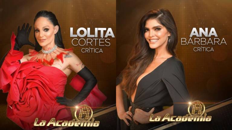 Confirman a Lolita Cortés y Ana Bárbara como críticos de ‘La Academia 20 años’.