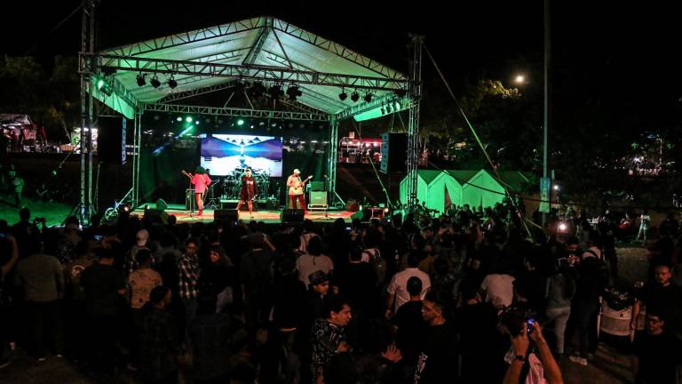 En el Parque Las Riberas inicia el Festival de Rock Sinaloa 2023.
