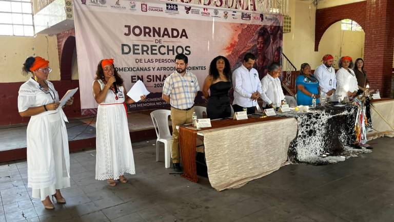 En Villa Unión se inauguró la Jornada de Derechos de las Personas Afroamericanas y Afrodescendientes en Sinaloa 2026.
